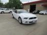 2014 WHITE FORD MUSTANG (1ZVBP8AM1E5) with an 3.7L engine, 6-Speed Manual transmission, located at 908 SE 14th Street, Des Moines, IA, 50317, (515) 281-0330, 41.580303, -93.597046 - Photo#2