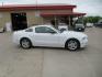 2014 WHITE FORD MUSTANG (1ZVBP8AM1E5) with an 3.7L engine, 6-Speed Manual transmission, located at 908 SE 14th Street, Des Moines, IA, 50317, (515) 281-0330, 41.580303, -93.597046 - Photo#3