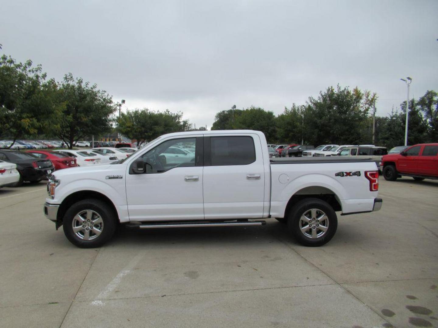 2019 WHITE FORD F150 SUPERCREW XLT (1FTEW1E47KK) with an 3.5L engine, Automatic transmission, located at 908 SE 14th Street, Des Moines, IA, 50317, (515) 281-0330, 41.580303, -93.597046 - Photo#7