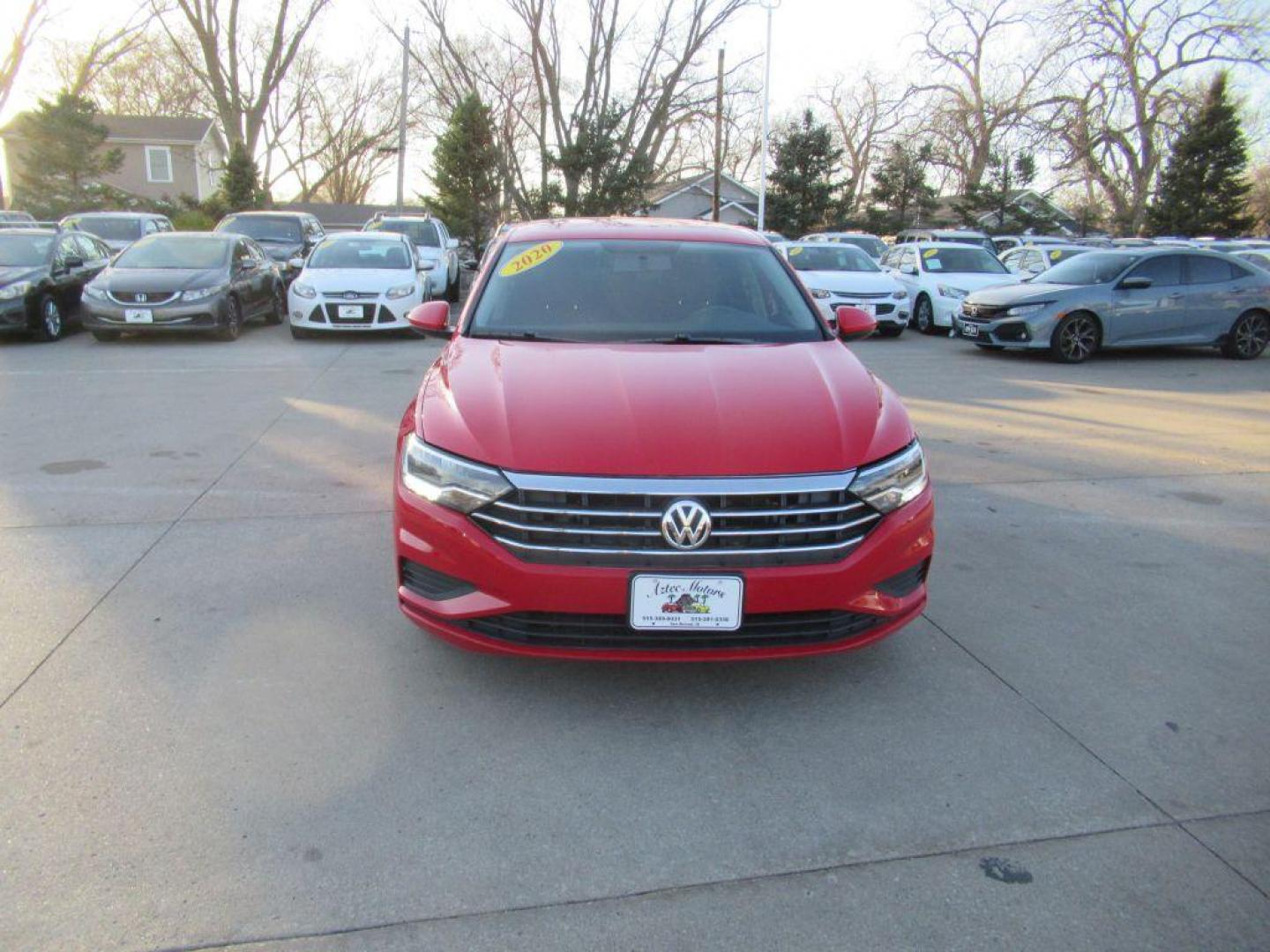 2020 RED VOLKSWAGEN JETTA S (3VWCB7BU3LM) with an 1.4L engine, Automatic transmission, located at 908 SE 14th Street, Des Moines, IA, 50317, (515) 281-0330, 41.580303, -93.597046 - Photo#1