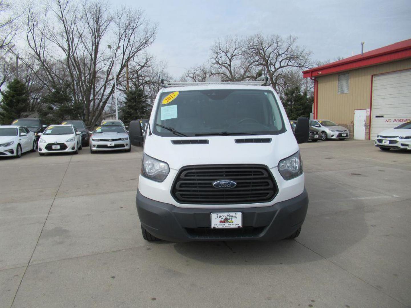 2017 WHITE FORD TRANSIT T-350 (1FTBW2ZM6HK) with an 3.7L engine, Automatic transmission, located at 908 SE 14th Street, Des Moines, IA, 50317, (515) 281-0330, 41.580303, -93.597046 - Photo#1