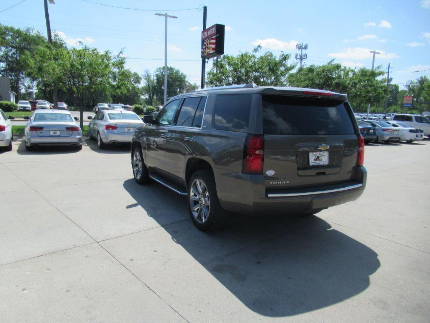 2016 BROWN CHEVROLET TAHOE LTZ (1GNSKCKC7GR) with an 5.3L engine, Automatic transmission, located at 908 SE 14th Street, Des Moines, IA, 50317, (515) 281-0330, 41.580303, -93.597046 - Photo#6