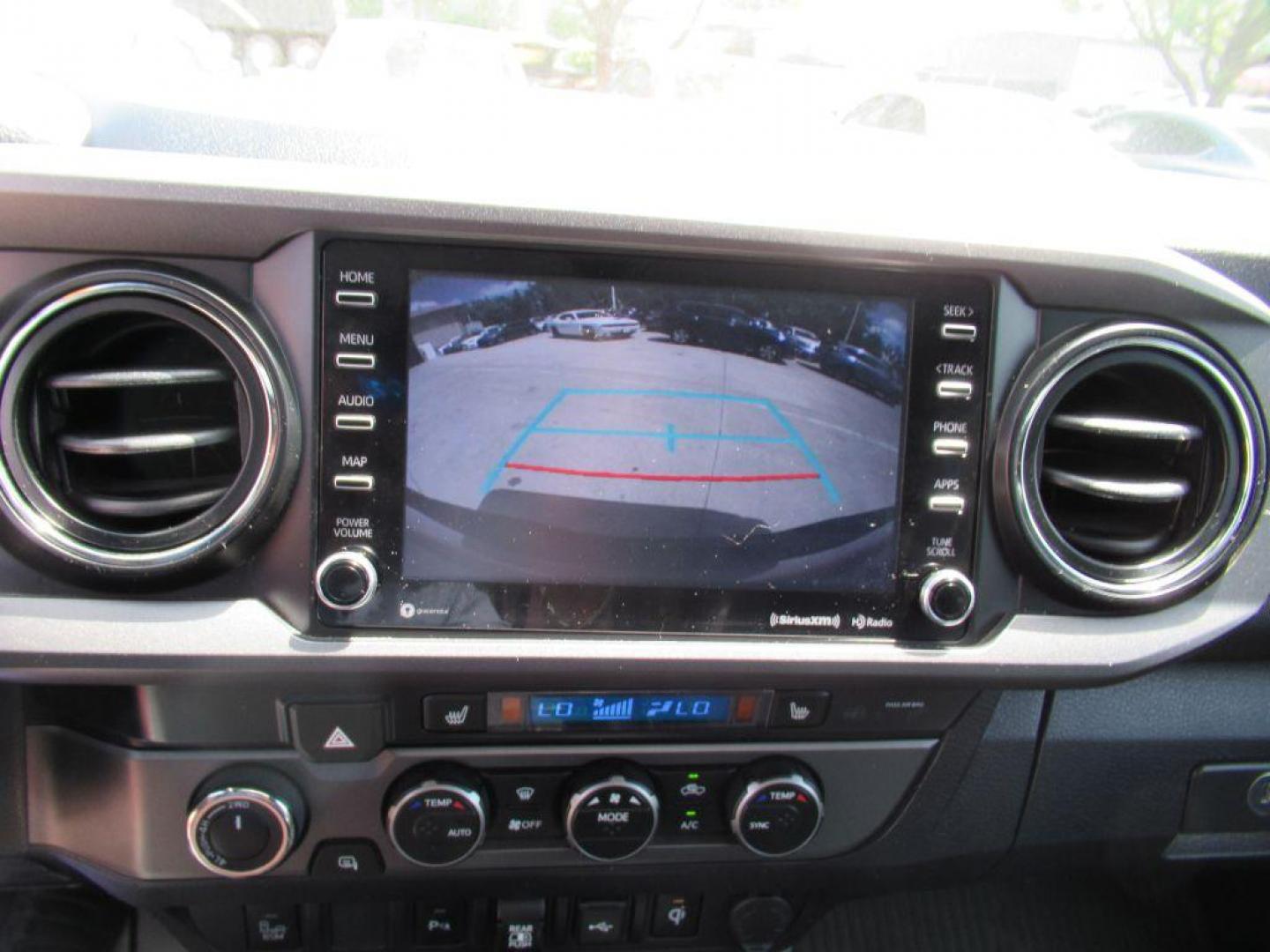 2021 RED TOYOTA TACOMA DOUBLE CAB (3TYCZ5AN4MT) with an 3.5L engine, Automatic transmission, located at 908 SE 14th Street, Des Moines, IA, 50317, (515) 281-0330, 41.580303, -93.597046 - Photo#22