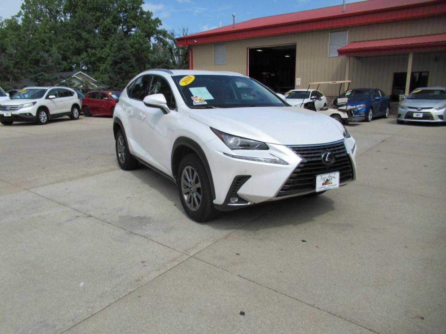 2018 WHITE LEXUS NX 300 BASE (JTJBARBZ2J2) with an 2.0L engine, Automatic transmission, located at 908 SE 14th Street, Des Moines, IA, 50317, (515) 281-0330, 41.580303, -93.597046 - Photo#2