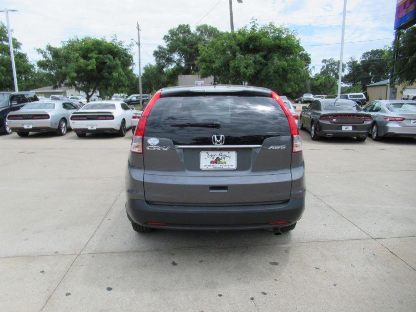 2014 GRAY HONDA CR-V EX (2HKRM4H51EH) with an 2.4L engine, Automatic transmission, located at 908 SE 14th Street, Des Moines, IA, 50317, (515) 281-0330, 41.580303, -93.597046 - Photo#5