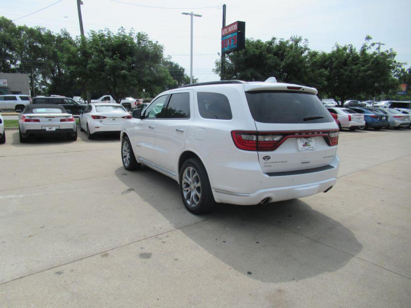 2017 WHITE DODGE DURANGO CITADEL (1C4RDJEG5HC) with an 3.6L engine, Automatic transmission, located at 908 SE 14th Street, Des Moines, IA, 50317, (515) 281-0330, 41.580303, -93.597046 - Photo#6