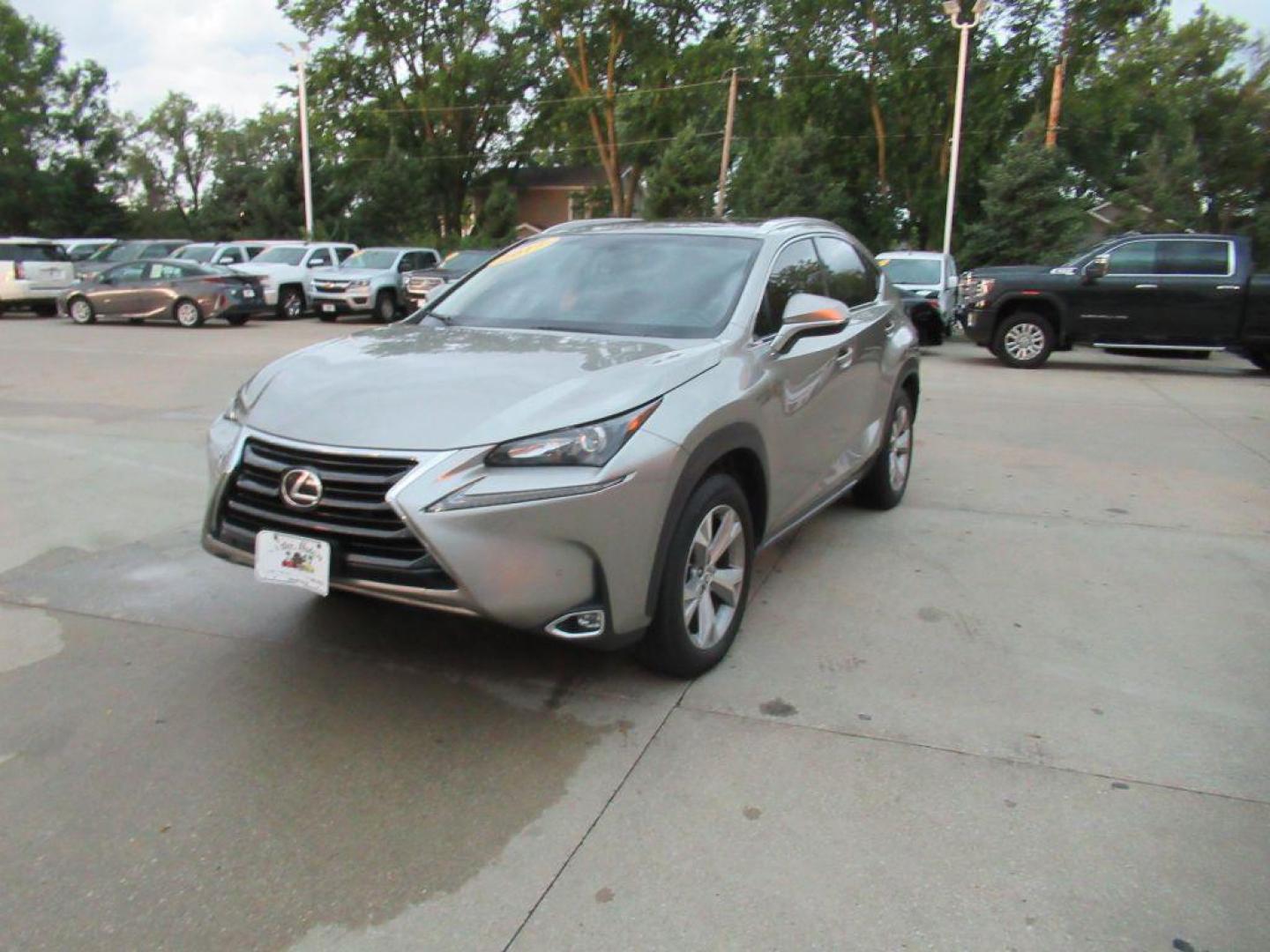 2017 SILVER LEXUS NX 200T BASE (JTJBARBZXH2) with an 2.0L engine, Automatic transmission, located at 908 SE 14th Street, Des Moines, IA, 50317, (515) 281-0330, 41.580303, -93.597046 - Photo#0