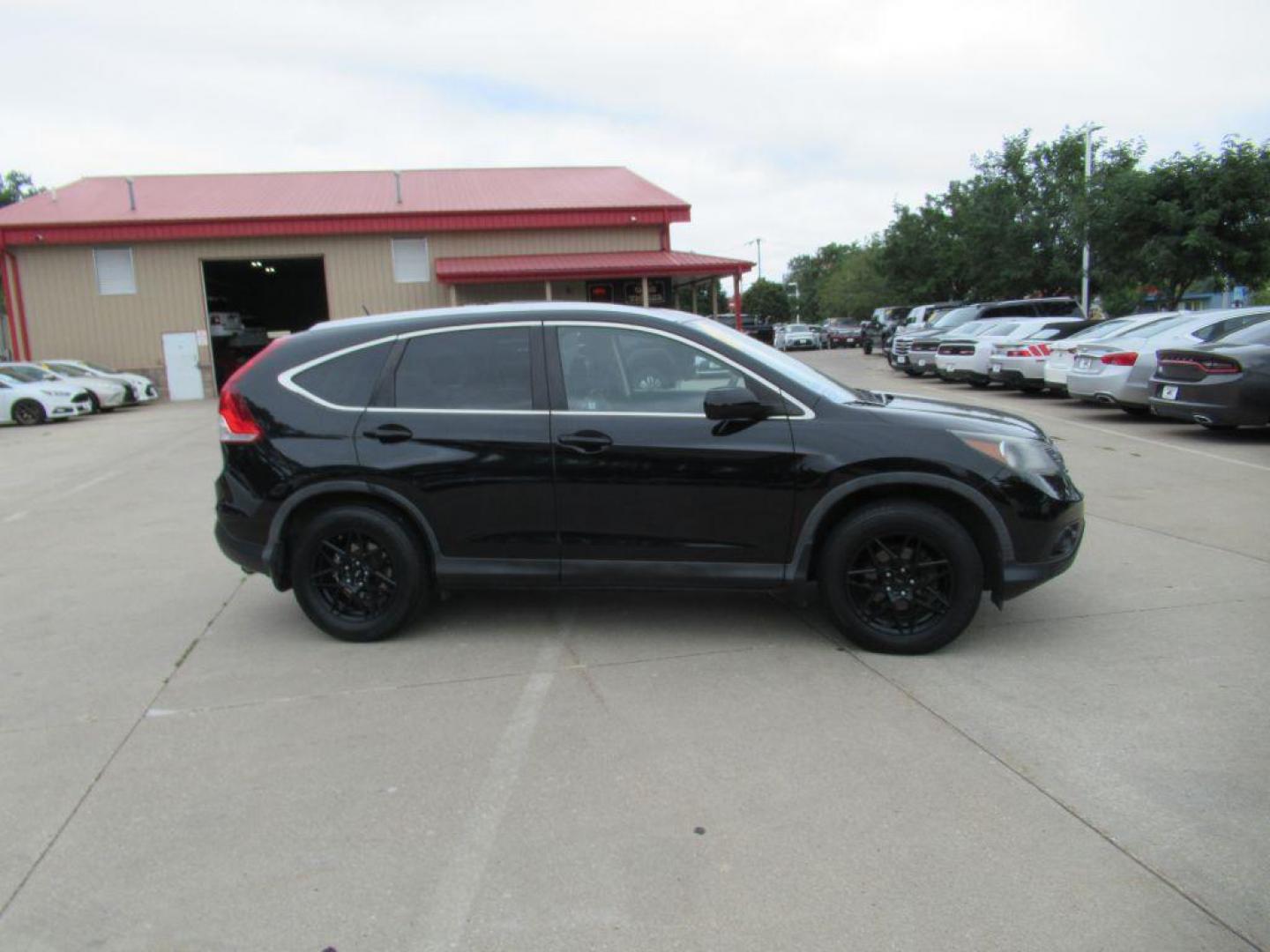 2012 BLACK HONDA CR-V EXL (5J6RM4H78CL) with an 2.4L engine, Automatic transmission, located at 908 SE 14th Street, Des Moines, IA, 50317, (515) 281-0330, 41.580303, -93.597046 - Photo#3