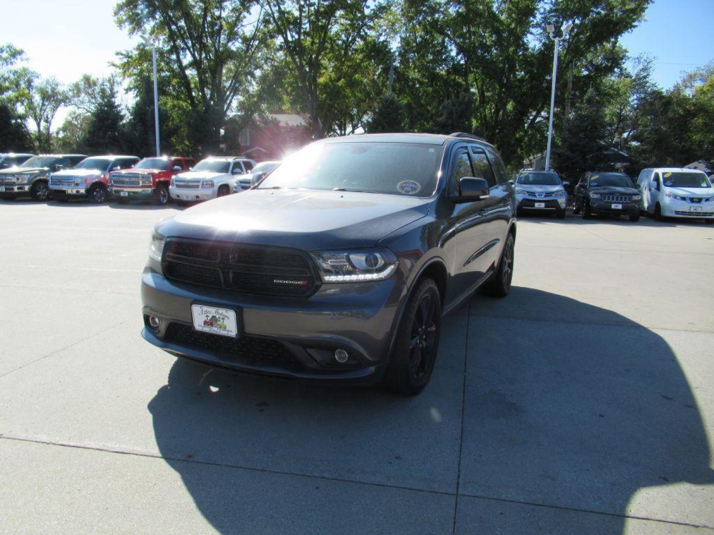 2017 GRAY DODGE DURANGO GT (1C4RDJDG0HC) with an 3.6L engine, Automatic transmission, located at 908 SE 14th Street, Des Moines, IA, 50317, (515) 281-0330, 41.580303, -93.597046 - Photo#0