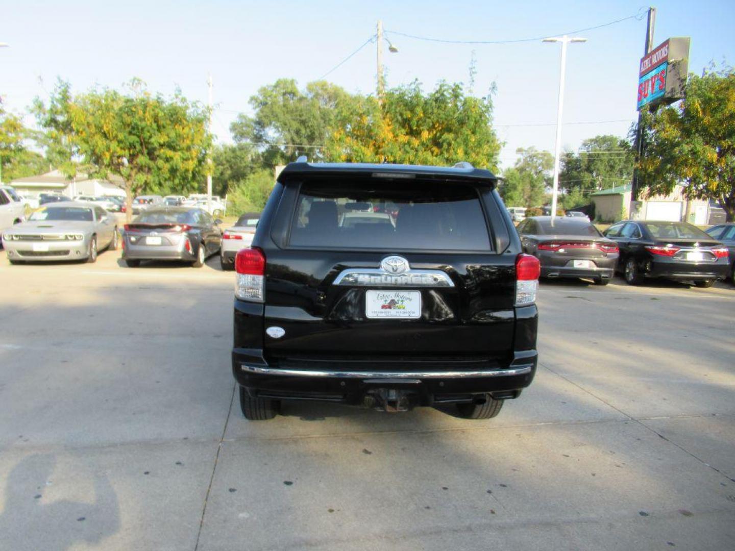 2013 BLACK TOYOTA 4RUNNER SR5 (JTEBU5JR7D5) with an 4.0L engine, Automatic transmission, located at 908 SE 14th Street, Des Moines, IA, 50317, (515) 281-0330, 41.580303, -93.597046 - Photo#5