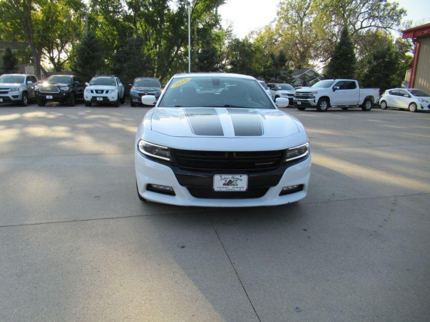 2018 WHITE DODGE CHARGER GT (2C3CDXJG6JH) with an 3.6L engine, Automatic transmission, located at 908 SE 14th Street, Des Moines, IA, 50317, (515) 281-0330, 41.580303, -93.597046 - Photo#1