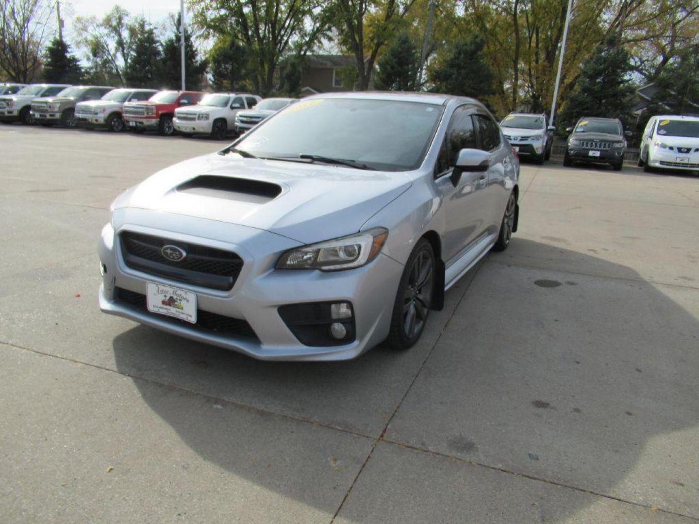 2017 SILVER SUBARU WRX LIMITED (JF1VA1L65H9) with an 2.0L engine, Continuously Variable transmission, located at 908 SE 14th Street, Des Moines, IA, 50317, (515) 281-0330, 41.580303, -93.597046 - Photo#0