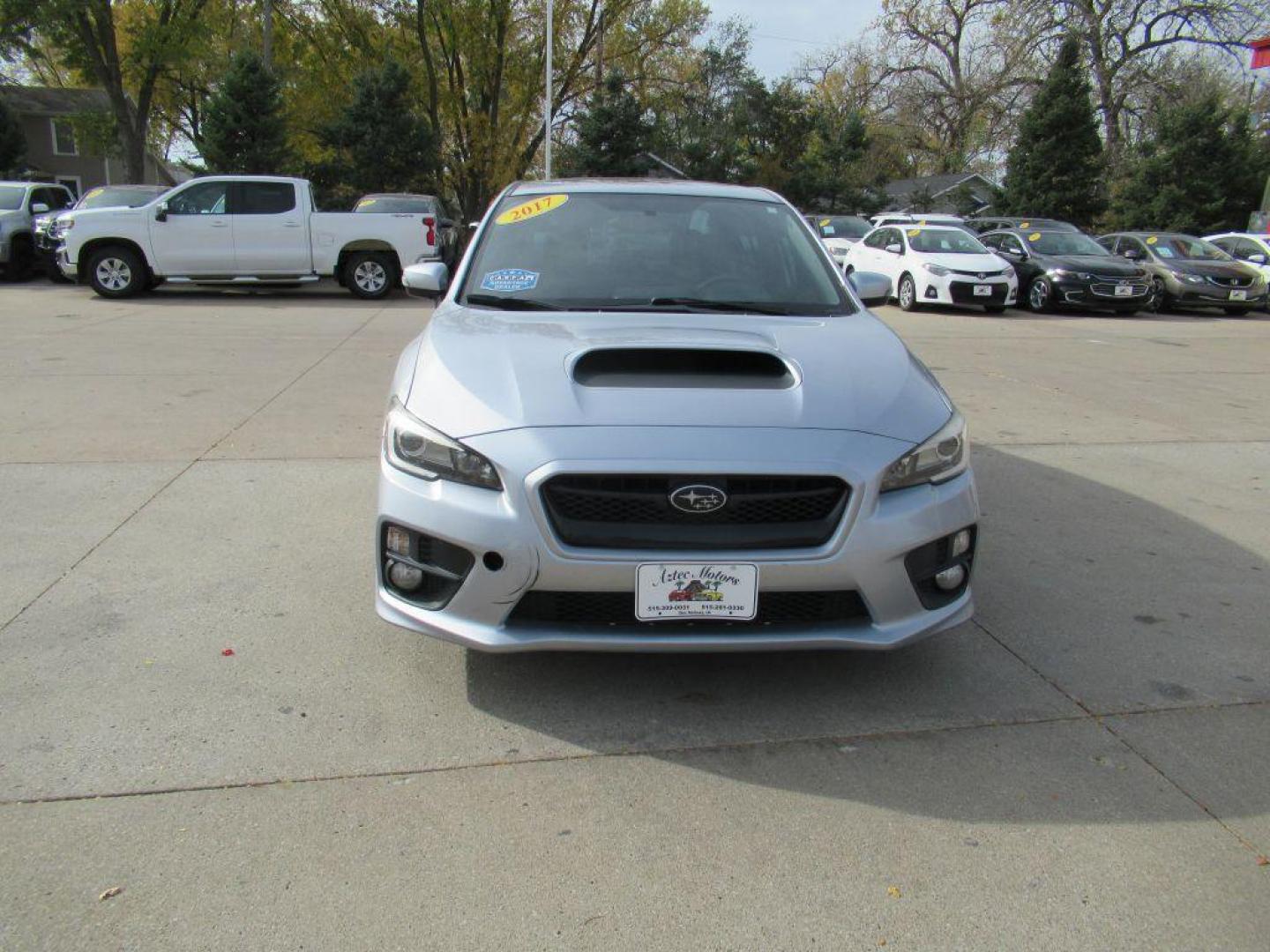 2017 SILVER SUBARU WRX LIMITED (JF1VA1L65H9) with an 2.0L engine, Continuously Variable transmission, located at 908 SE 14th Street, Des Moines, IA, 50317, (515) 281-0330, 41.580303, -93.597046 - Photo#1