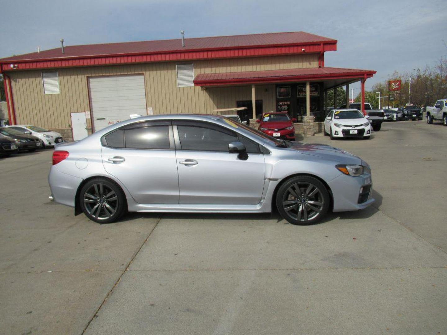 2017 SILVER SUBARU WRX LIMITED (JF1VA1L65H9) with an 2.0L engine, Continuously Variable transmission, located at 908 SE 14th Street, Des Moines, IA, 50317, (515) 281-0330, 41.580303, -93.597046 - Photo#3