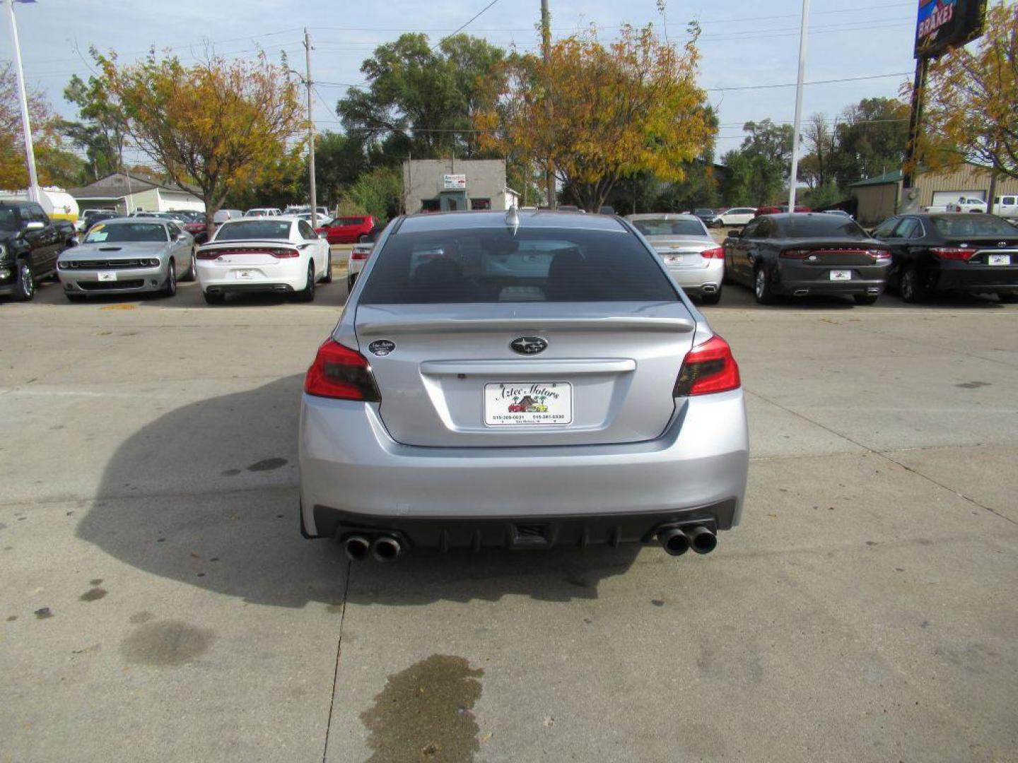 2017 SILVER SUBARU WRX LIMITED (JF1VA1L65H9) with an 2.0L engine, Continuously Variable transmission, located at 908 SE 14th Street, Des Moines, IA, 50317, (515) 281-0330, 41.580303, -93.597046 - Photo#5