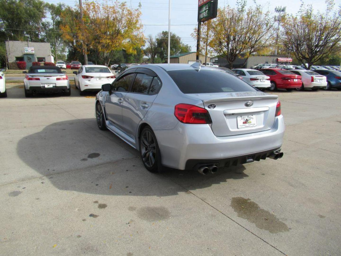 2017 SILVER SUBARU WRX LIMITED (JF1VA1L65H9) with an 2.0L engine, Continuously Variable transmission, located at 908 SE 14th Street, Des Moines, IA, 50317, (515) 281-0330, 41.580303, -93.597046 - Photo#6