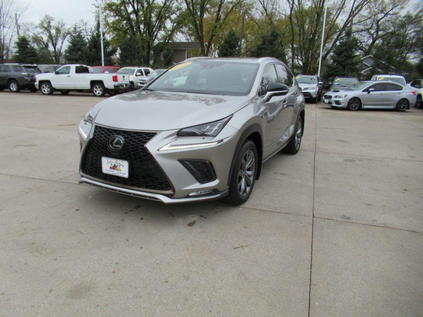 2020 SILVER LEXUS NX 300 F-SPORT (JTJSARDZ8L2) with an 2.0L engine, Automatic transmission, located at 908 SE 14th Street, Des Moines, IA, 50317, (515) 281-0330, 41.580303, -93.597046 - Photo#0