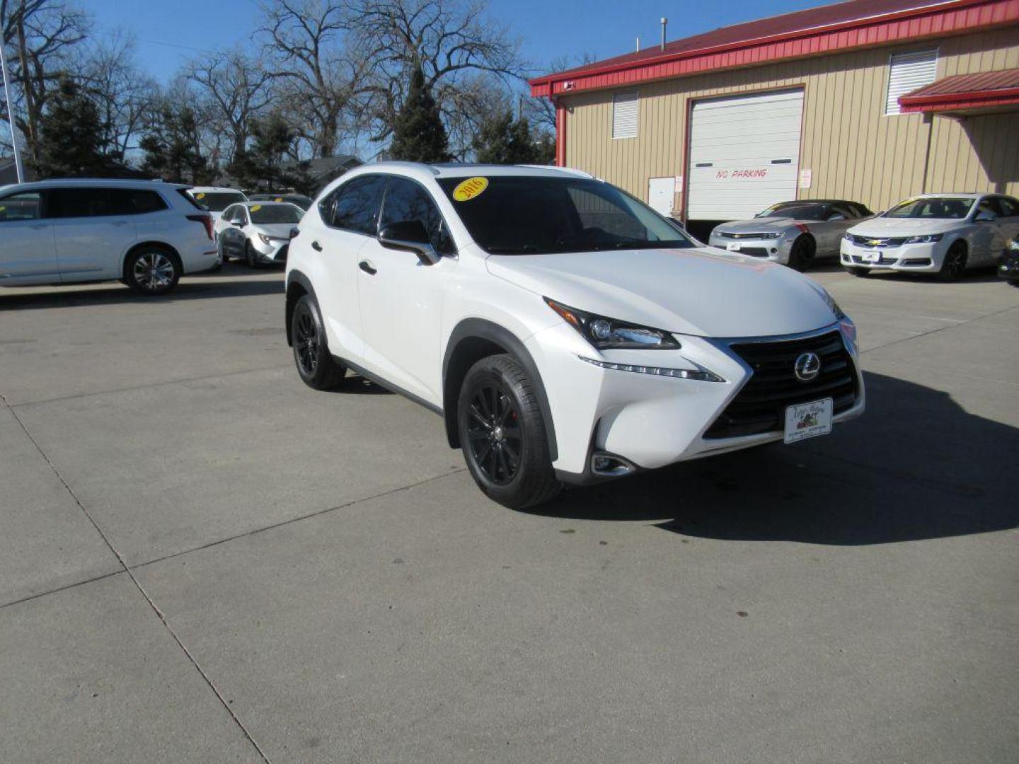 2016 WHITE LEXUS NX 200T BASE (JTJBARBZ3G2) with an 2.0L engine, Automatic transmission, located at 908 SE 14th Street, Des Moines, IA, 50317, (515) 281-0330, 41.580303, -93.597046 - Photo#2